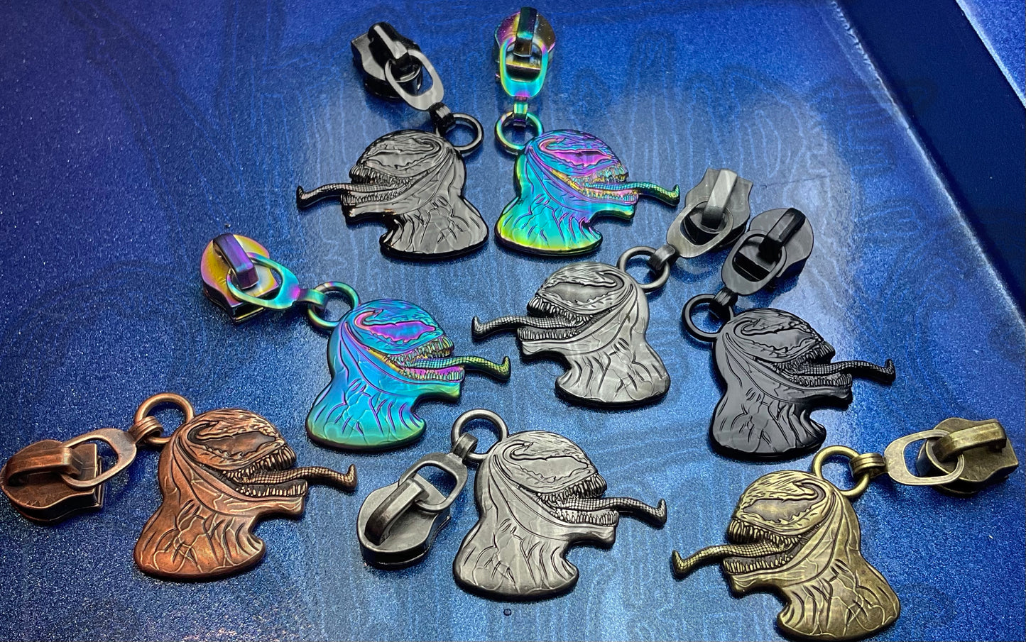 So Many Snacks, So Little Time #5 Nylon Zipper Pulls