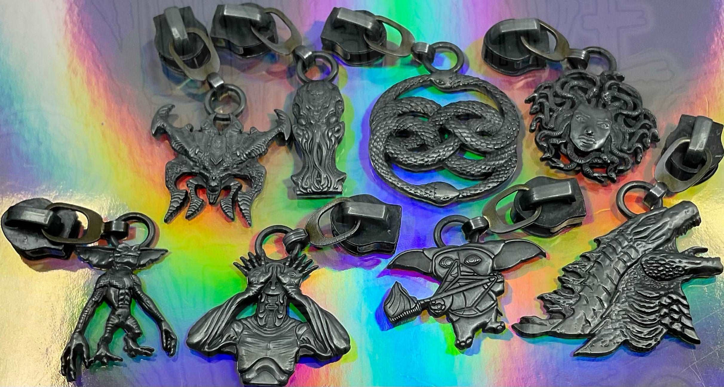 Creatures Nightmare Collector Pack #5 Zipper Pulls