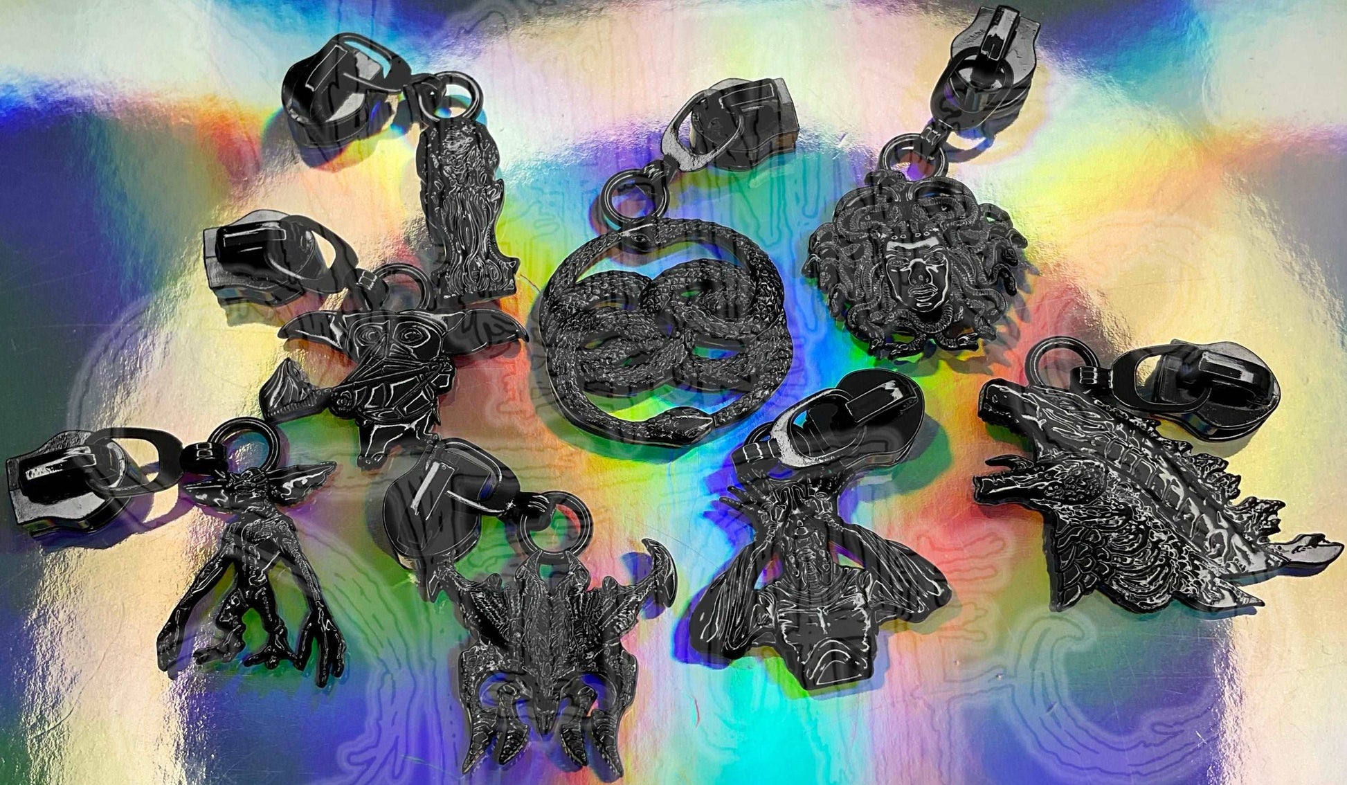 Creatures Nightmare Collector Pack #5 Zipper Pulls