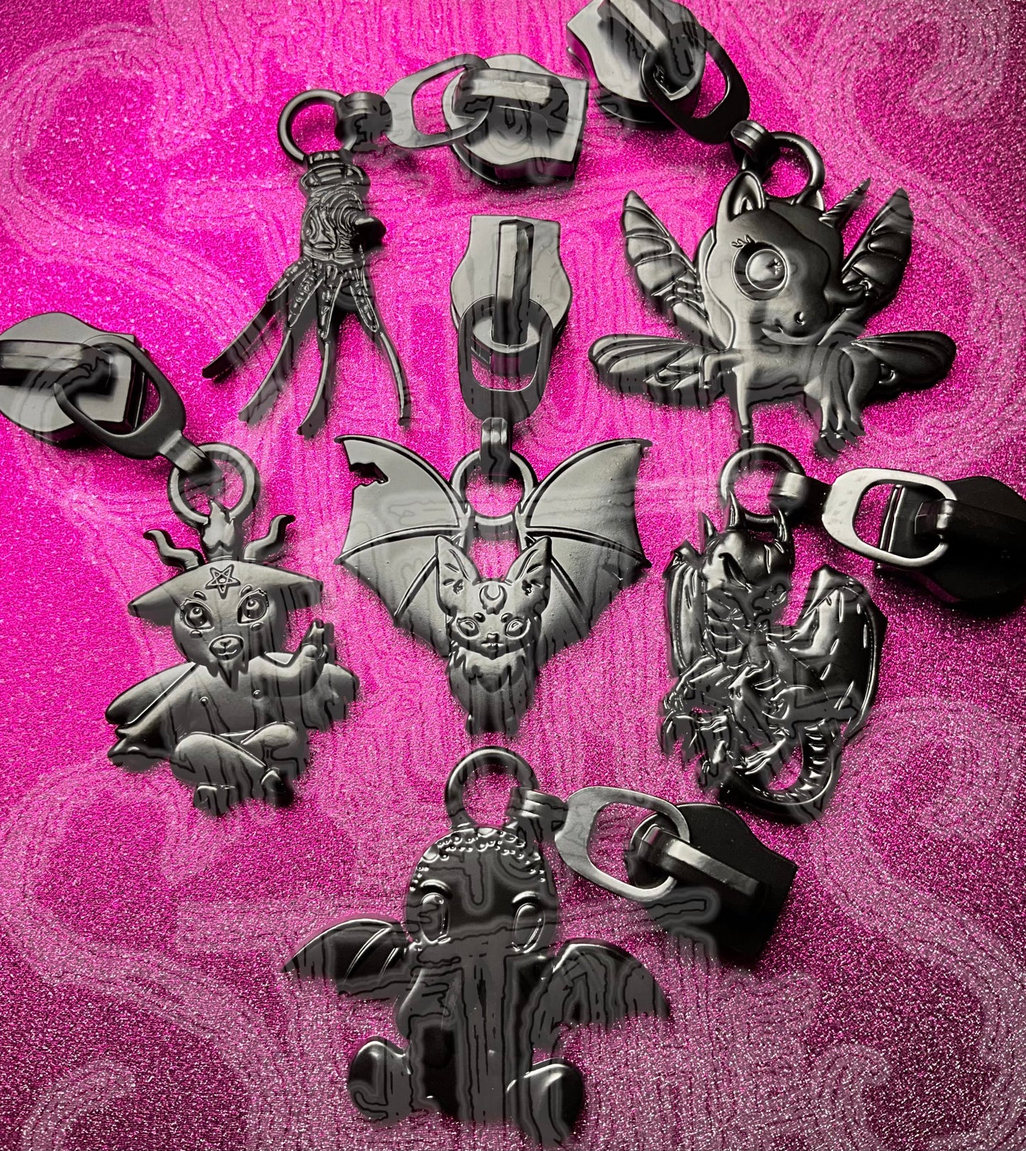 Totally Requested Pulls Collector Pack #5 Nylon Zipper Pulls