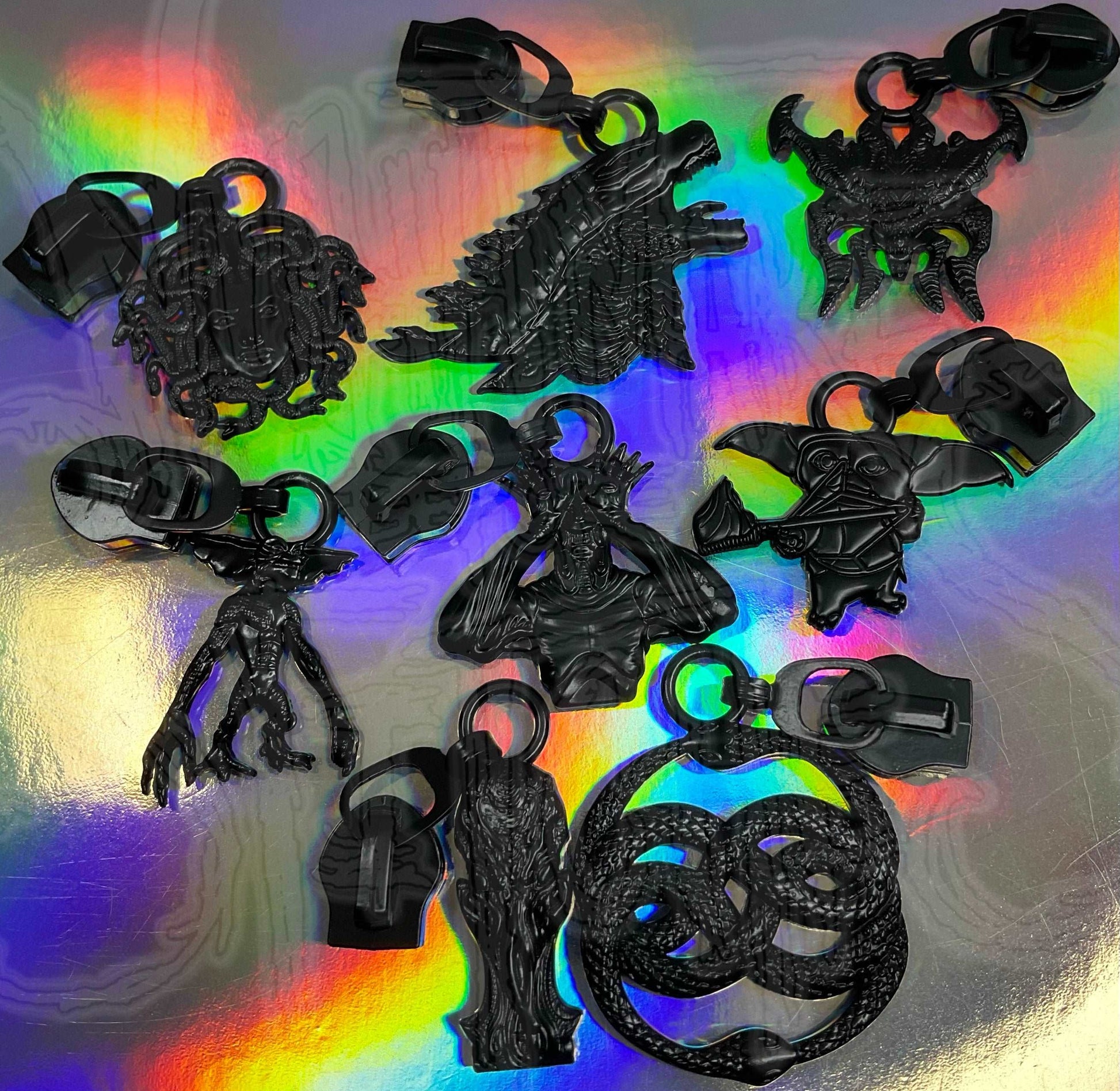 Creatures Nightmare Collector Pack #5 Zipper Pulls