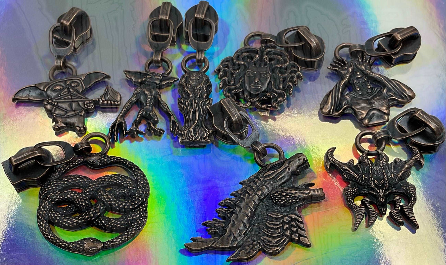 Creatures Nightmare Collector Pack #5 Zipper Pulls