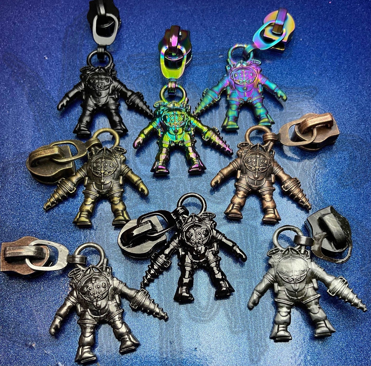 Bigdaddy #5 Nylon Zipper Pulls