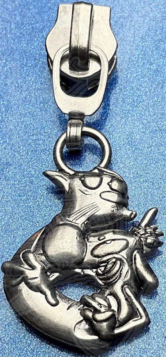 Shhh! I’m a catdog #5 Nylon Zipper Pulls