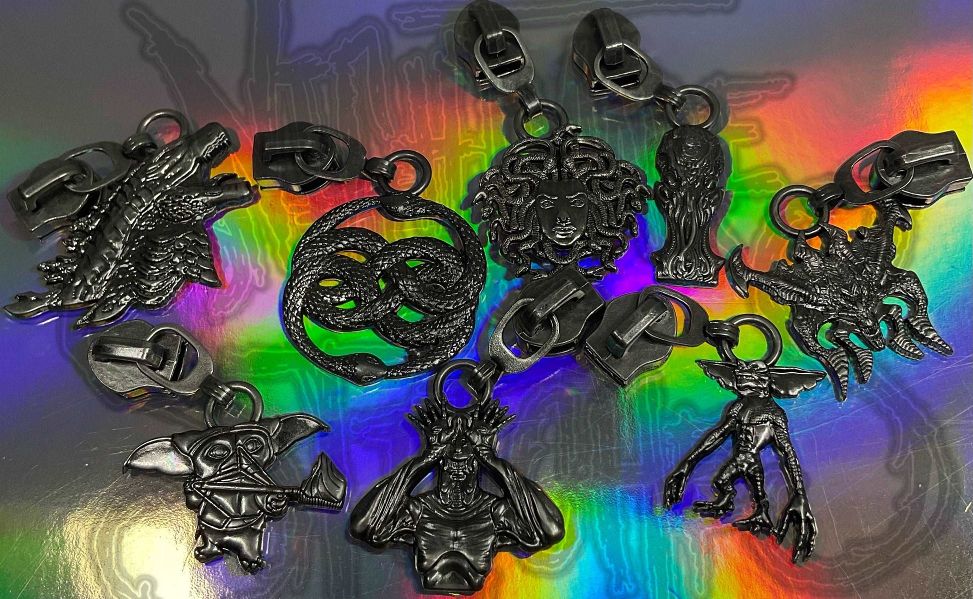 Creatures Nightmare Collector Pack #5 Zipper Pulls