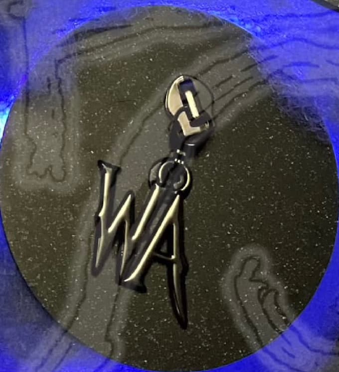 WA initials #5 Nylon Zipper Pull