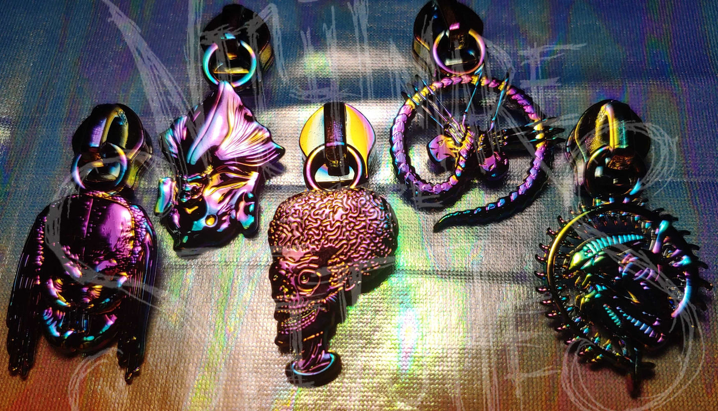 Aliens Nightmare Collector Pack #3 Nylon Zipper Pulls